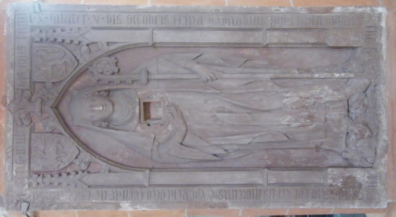 Germany St Goar Protestant Church Abbott Diether von Katzenelnbogen 1350